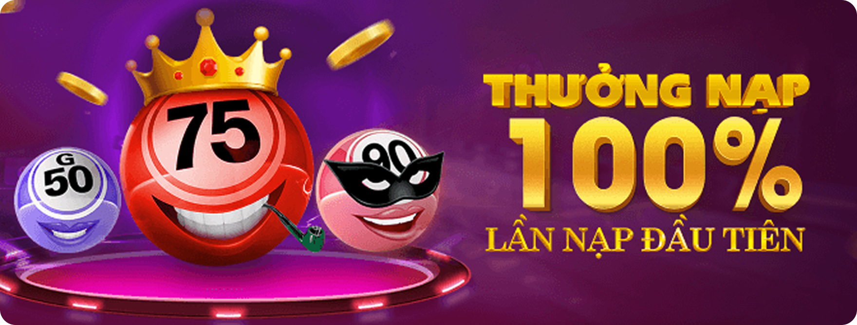 Thưởng 100% tiền nạp lần đầu_2